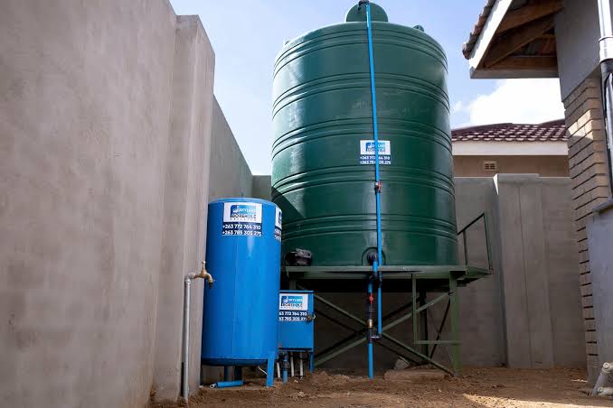 Pump installed for tank storage